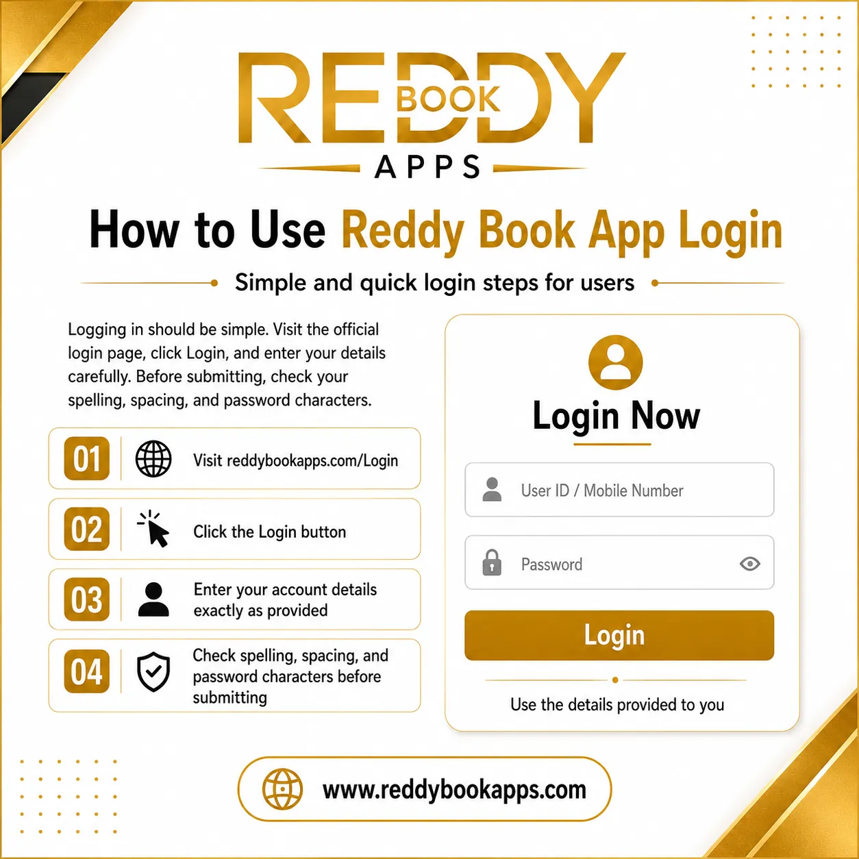 How to Use Reddy Book App Login