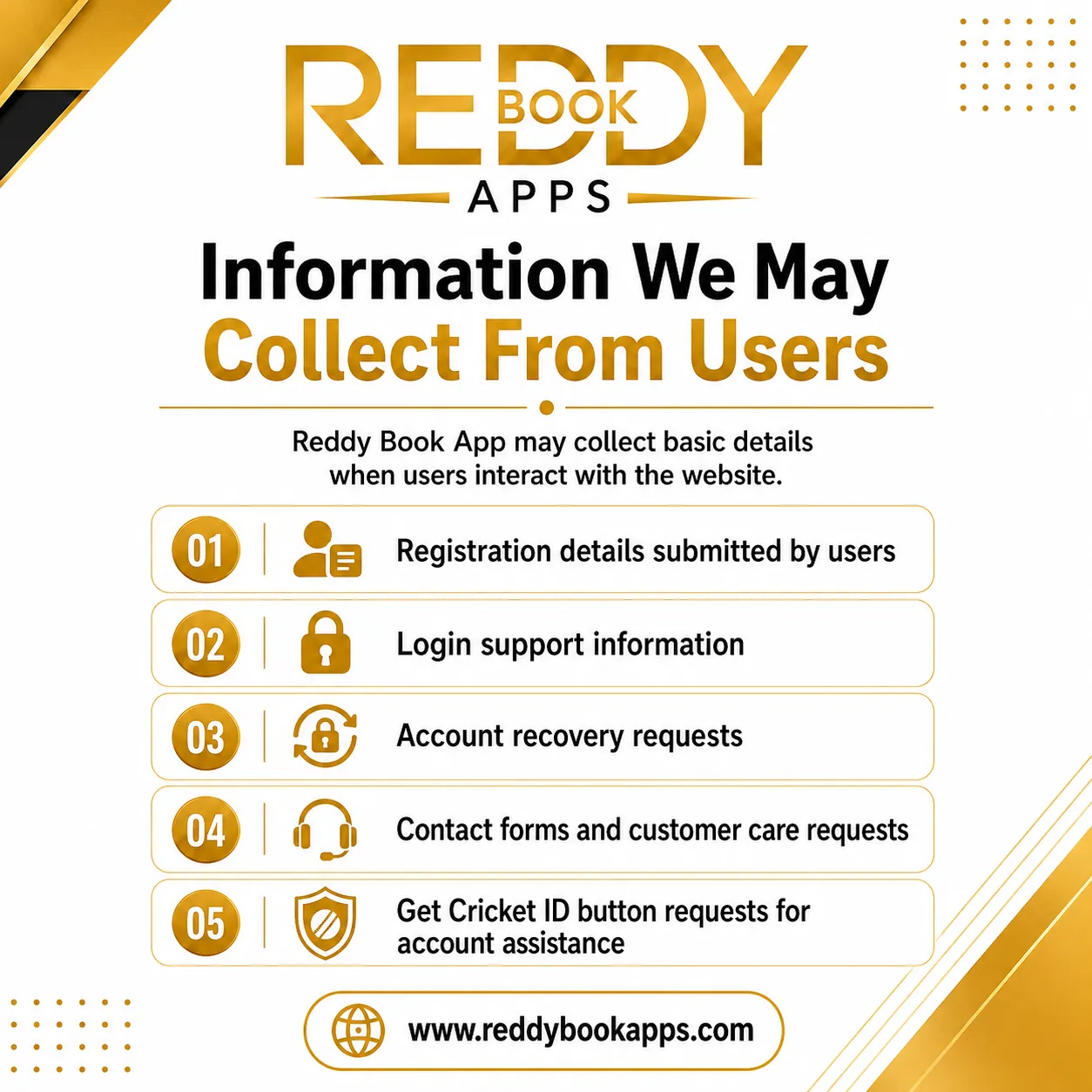 Information We May Collect From Users